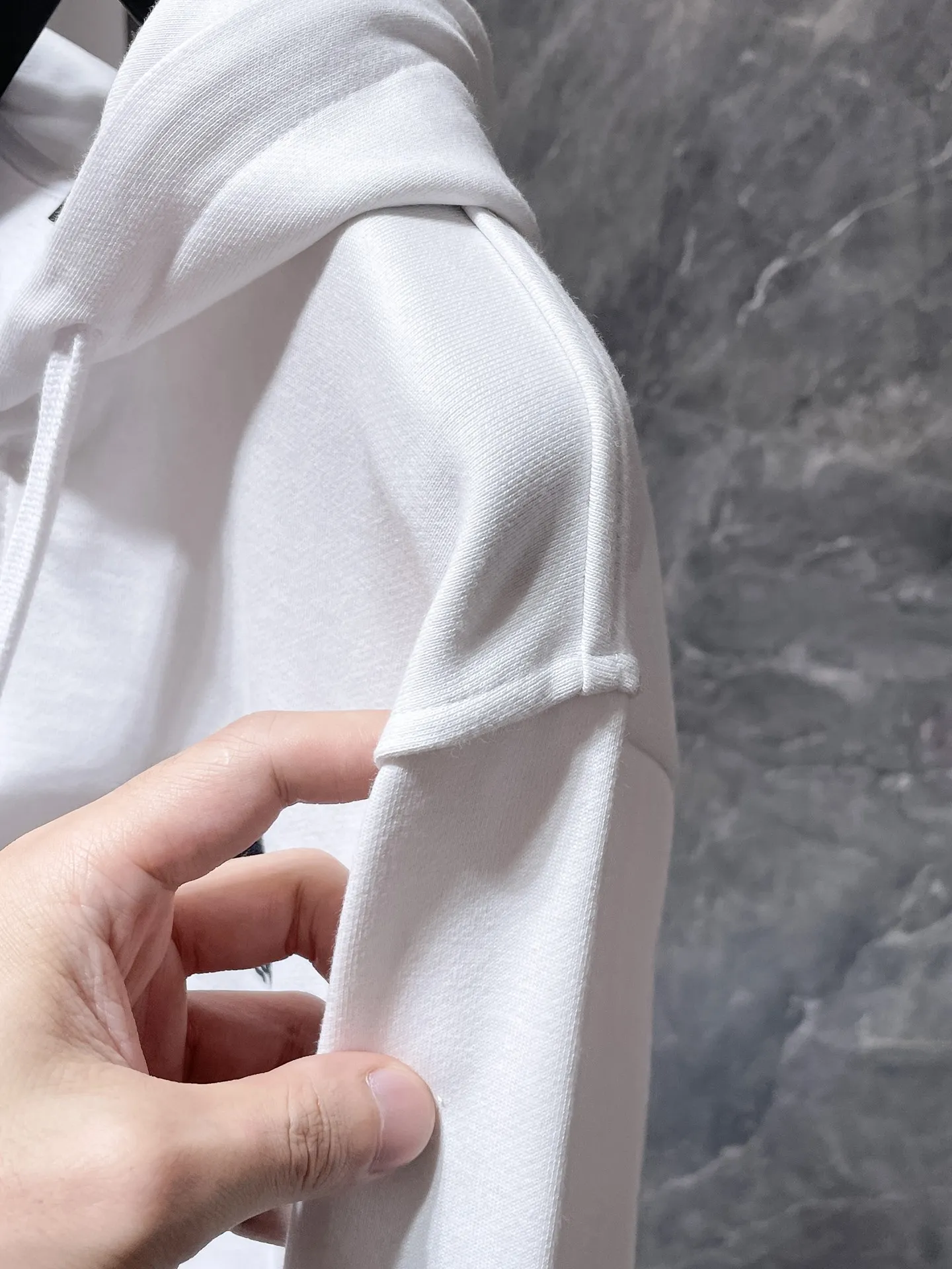 P270 Chrome Hearts Autumn and Winter 2025 counter synchronization❤️ Heavy-duty horseshoe Sanskrit letter hooded sweatshirt, hot diamond ➕ silicone ➕ flocking, improved customized version 1:1 high-gram weight high-quality fabric Recommended color: white black code number: S, M, L, XL